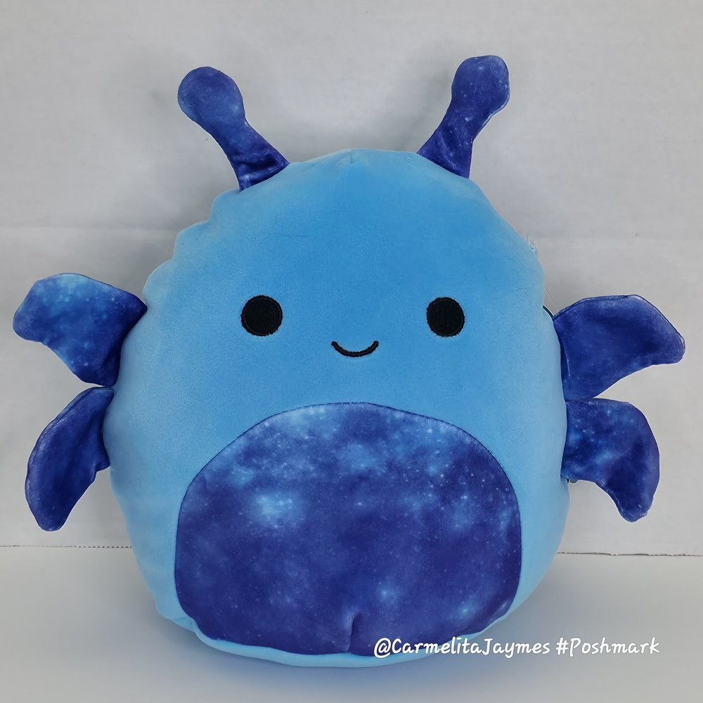 Squishmallows Blue and Purple Stuffed Animal